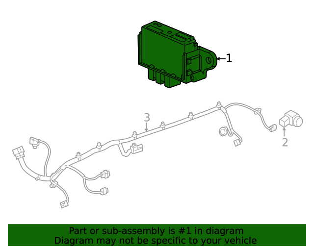 Genuine GM Control Module 84983035
