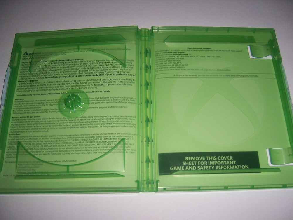 Original Box Case Replacement Microsoft Xbox One XB1 Forza Horizon 4 Four