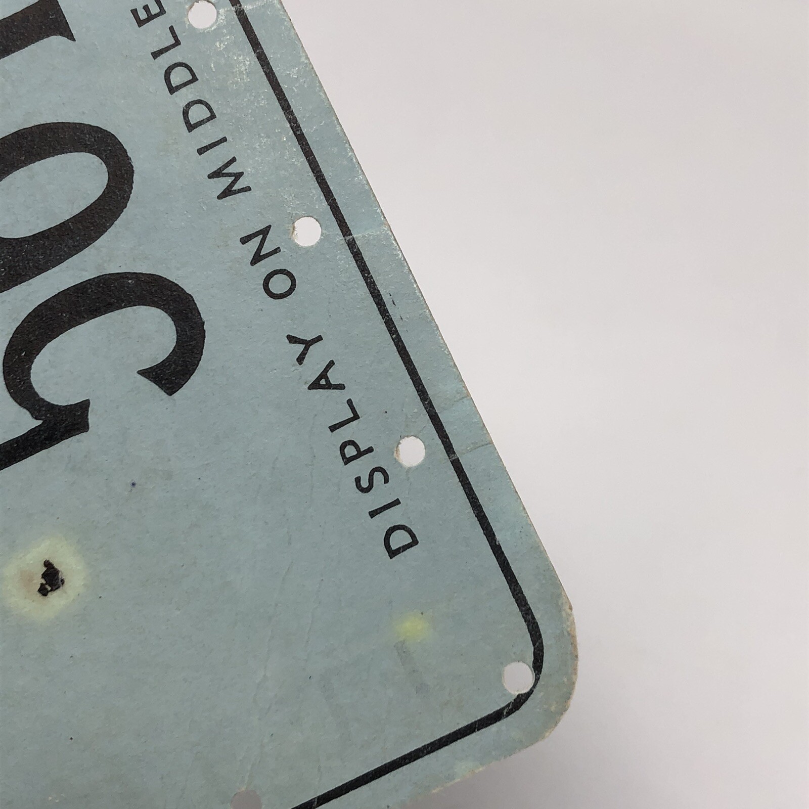 1965 1966 New York State Hunting Tag Citizen Resident