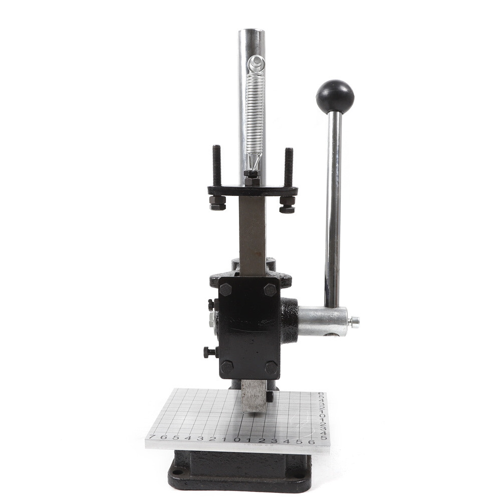 Leather Imprinting Machine Embossing Press Leather Stamp Punching Bronzing Tool