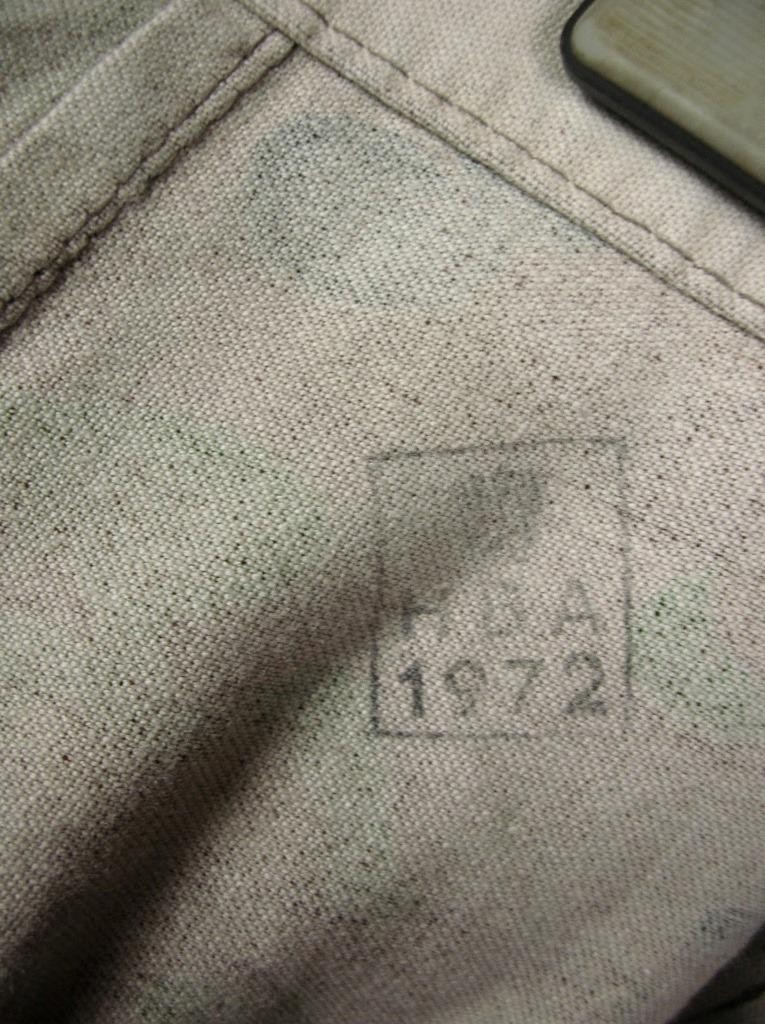 VINTAGE HBA 1972 Austrian AUSTRIA ARMY M57 Pea Dot CAMO FIELD TROUSERS