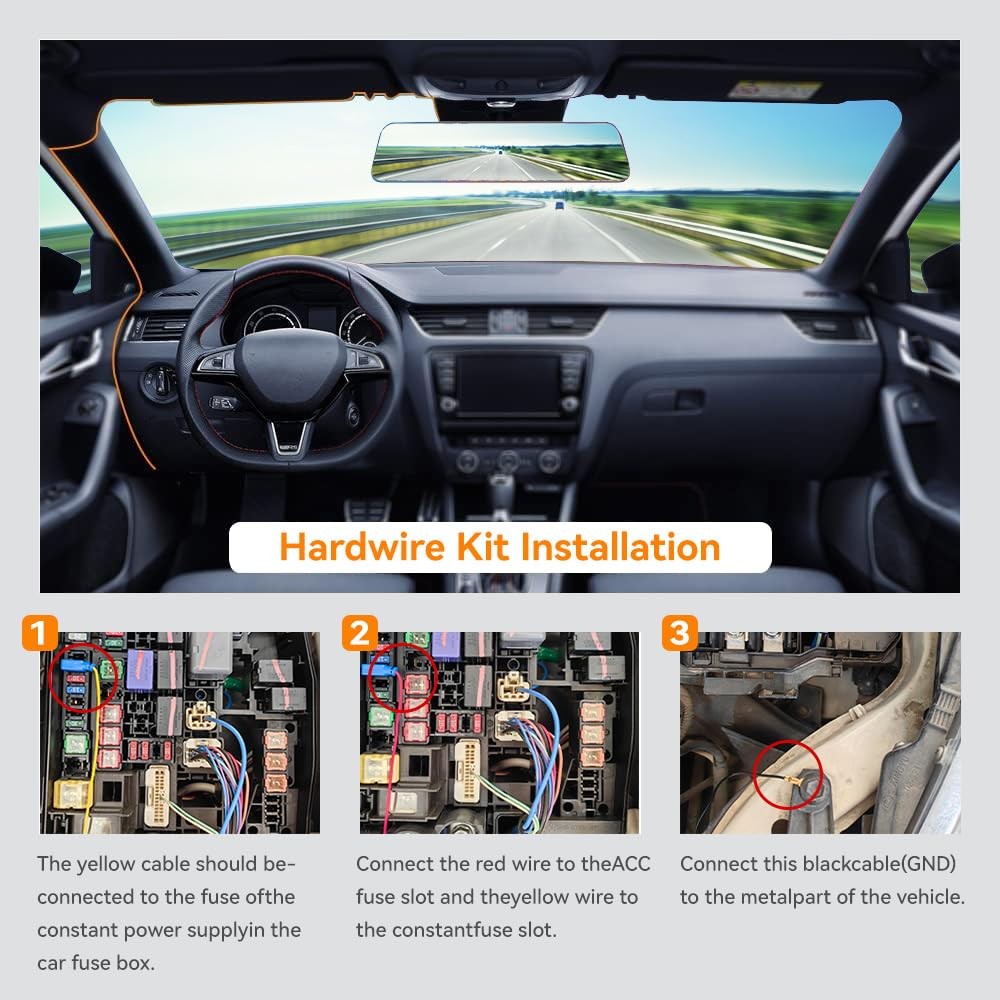 WOLFBOX USB C Hardwire Kit for...