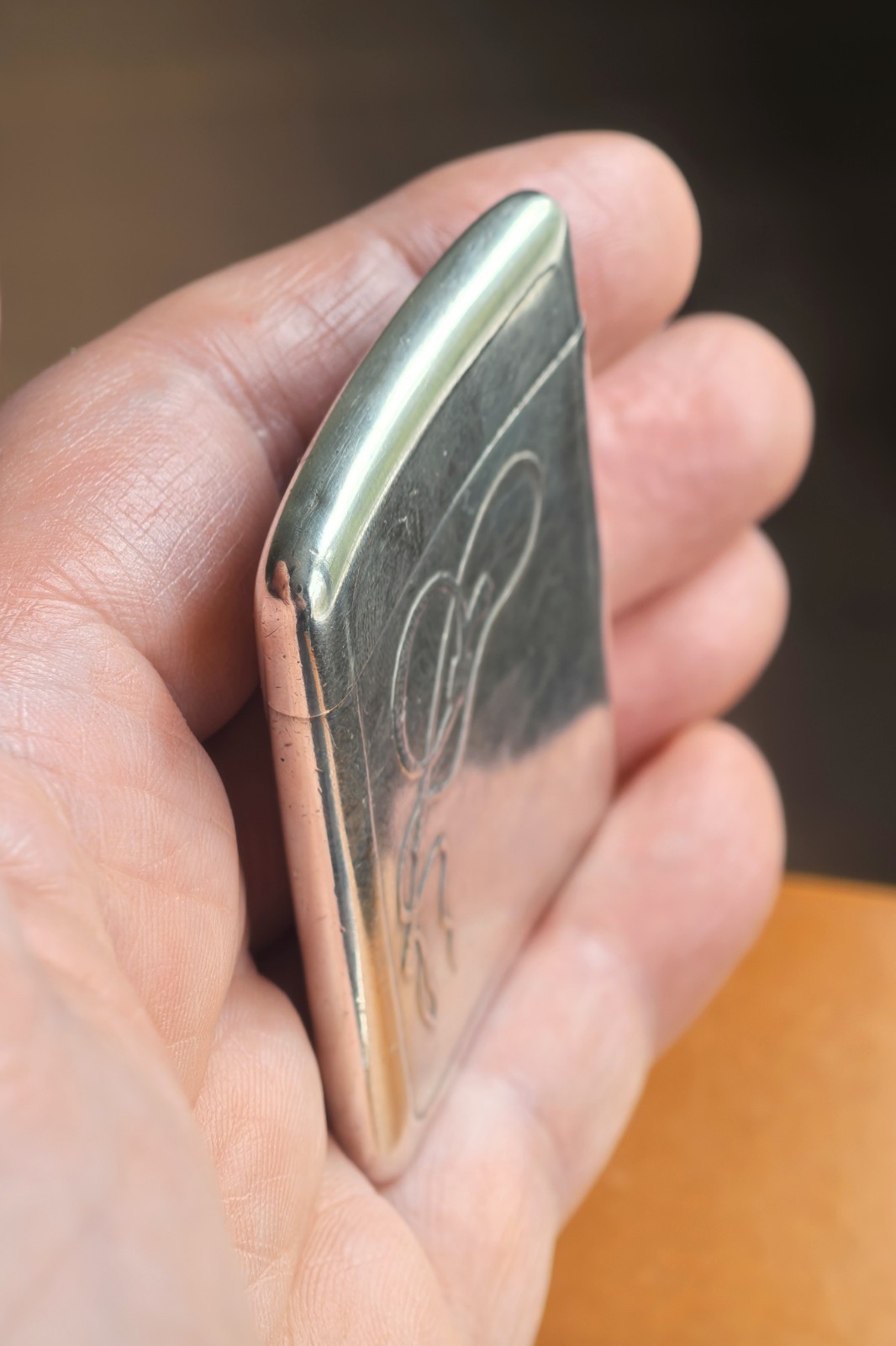 Antique Heavy Sterling Silver Bulldog Match Safe/Vesta Case Exquisite Detail