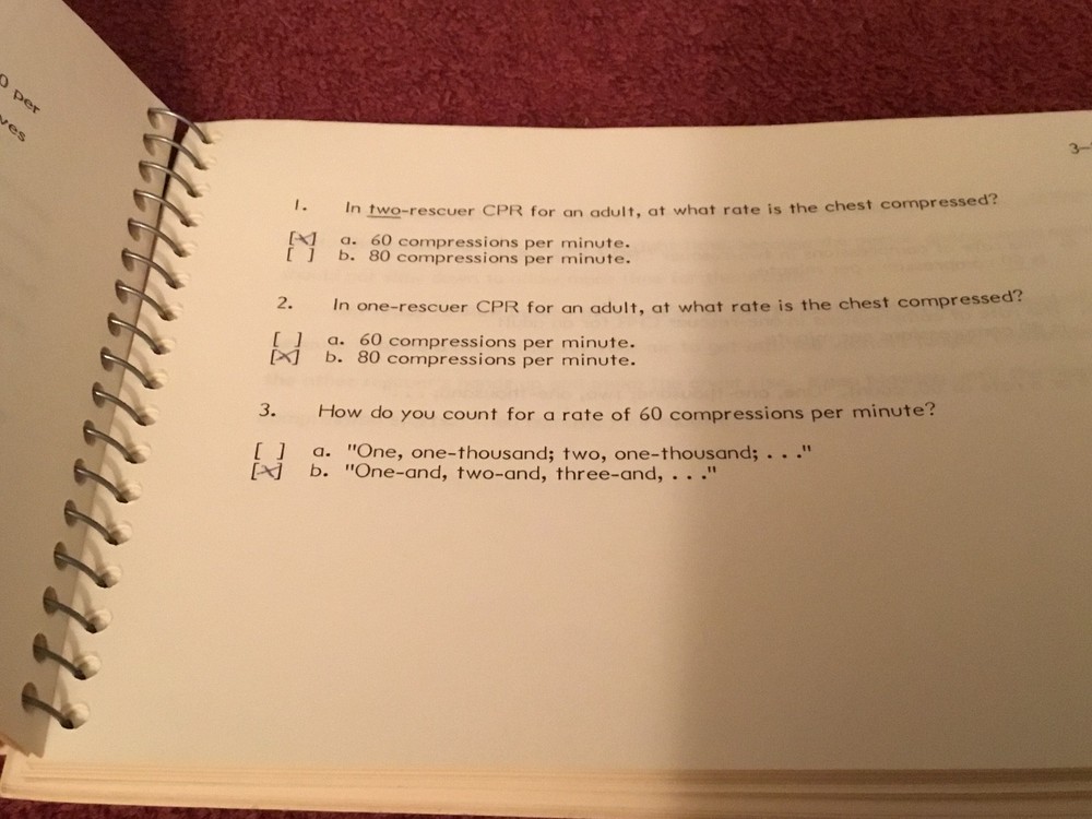 Red Cross 1st Aid Module 1978