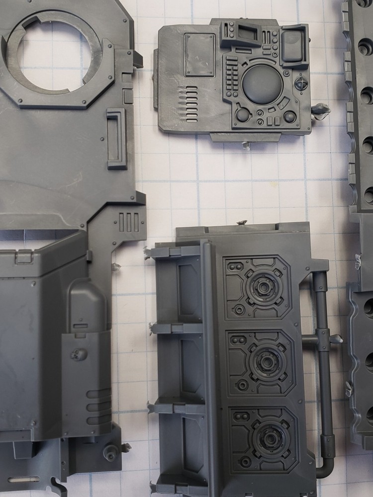 40k Space Marine Bits Primaris Gladiator Vehicle Hull Interior & Side Set