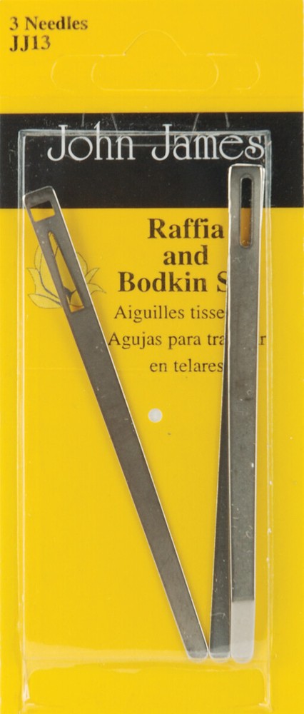 Colonial Needle JJ13 Bodkin & Raffia Set-3/Pkg