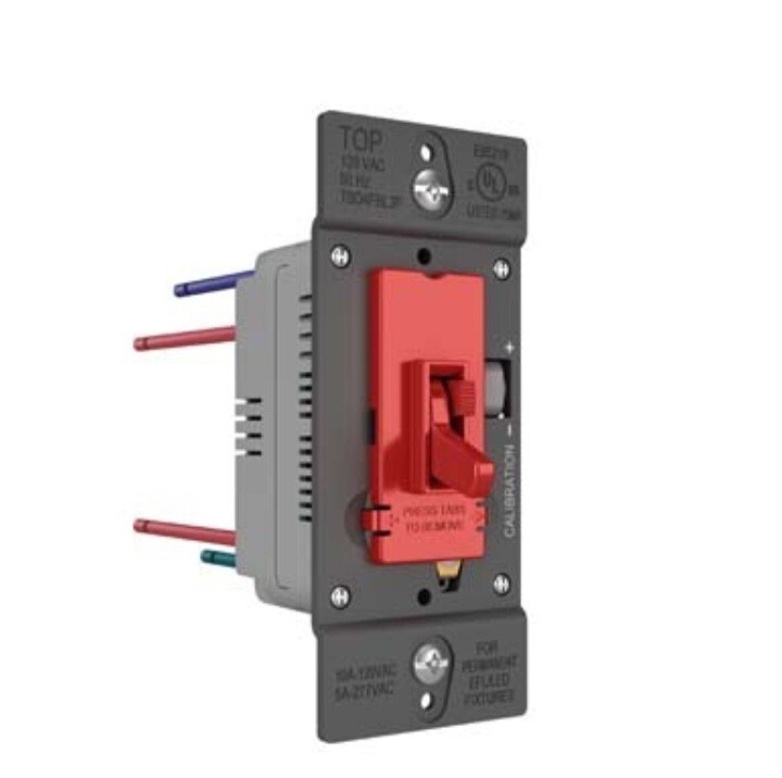 Pass & Seymour TSD4FBL3PRED Toggle Slide Dimmer 0-10V FL/LED