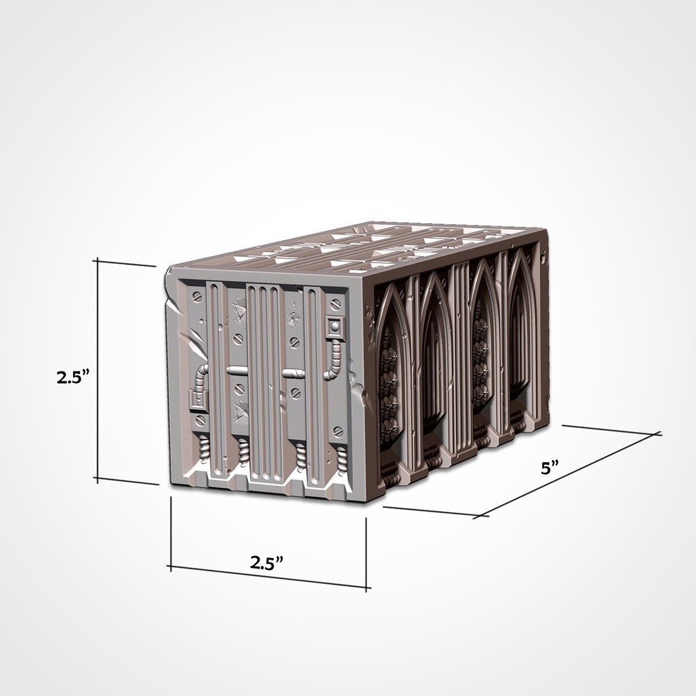 WTC 40K Foldable Terrain - Cathedral | WH40K Wargame Scenery