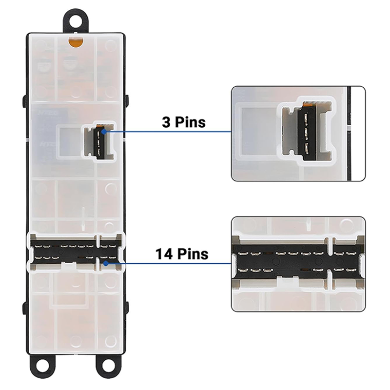 Master Window Switch Control 25401-9W100 for 2005-2012 Nissan Sentra/Pathfinder
