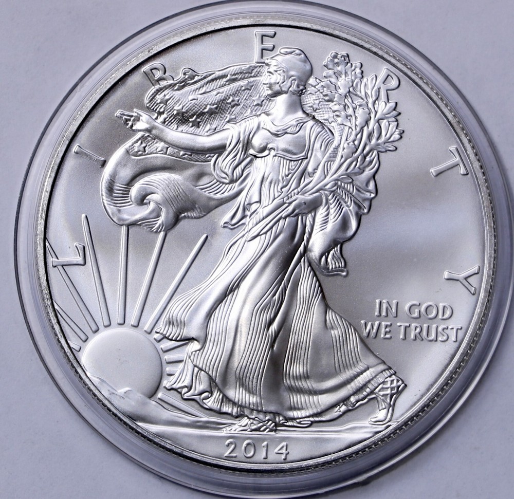 2014 American Eagle  1oz  .999  Silver #0906
