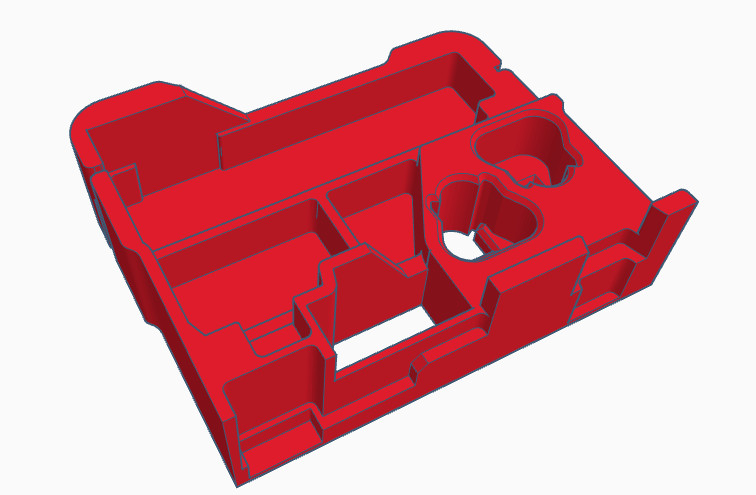 Insert For M12 Drill & Impact Gen 3 Milwaukee Packout 48-22-8435 Hidden AirTag