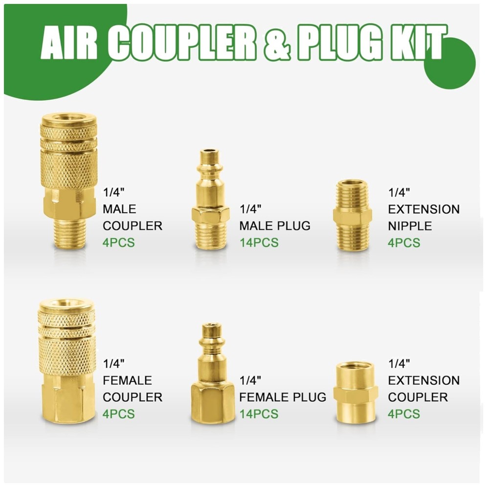 Versatile Air Compressor Accessories Kit