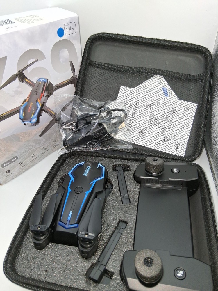 X69 RC Quadcopter w HD Camera: Great stunt drone: Beginner intermediate advanced