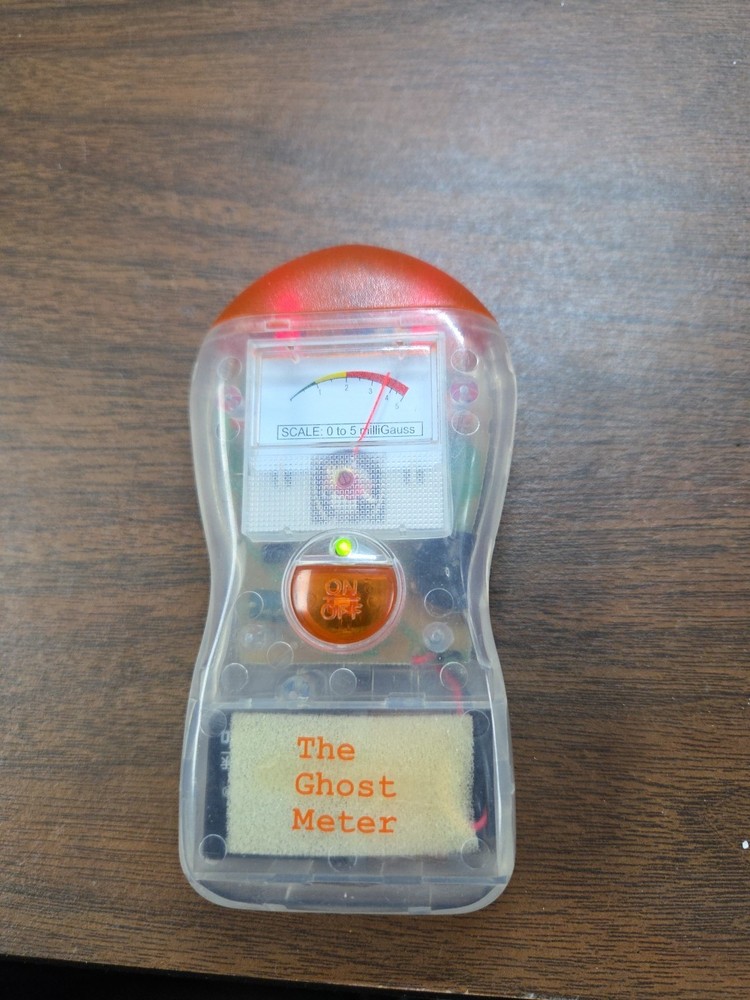 The Ghost Meter EMF Sensor Transparent Orange Ghost Hunter Detector