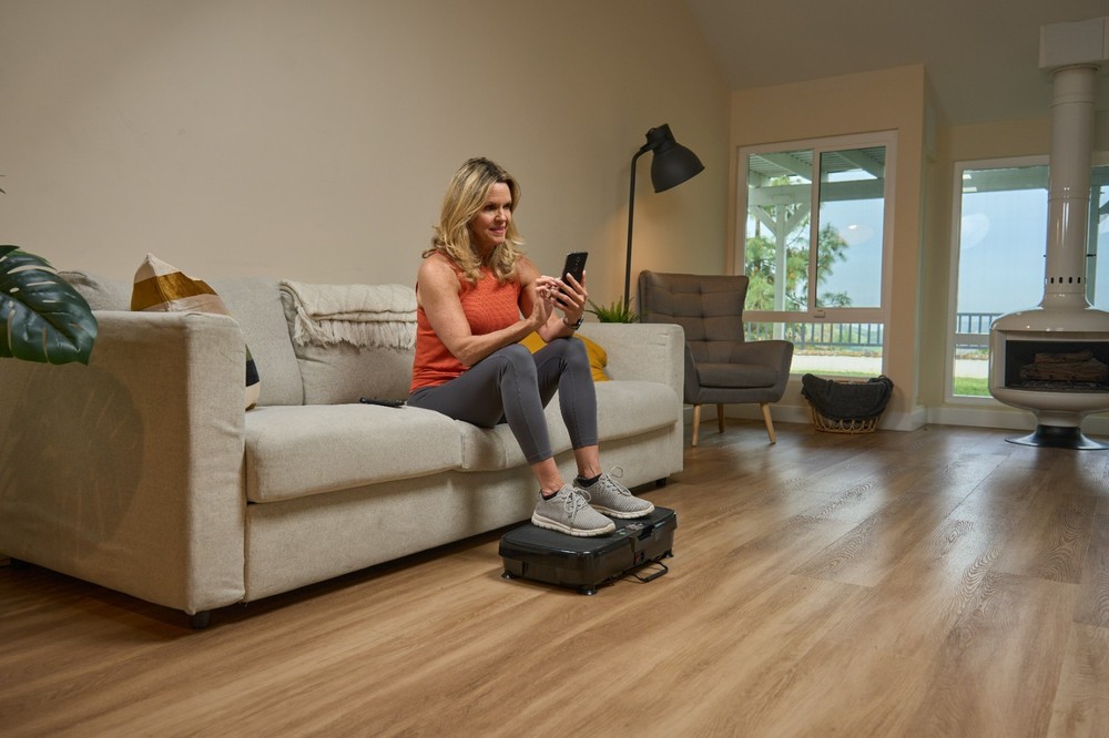 Portable Vibration Platform Exercise Machine Fit Board Multipurpose Workouts