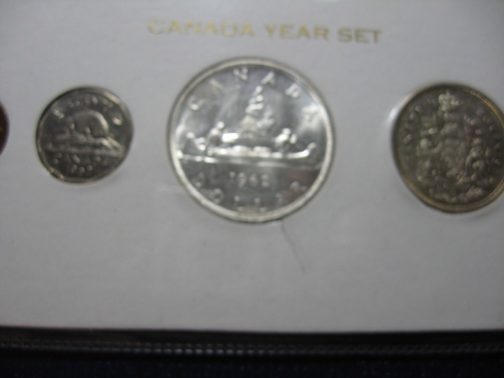 1962 Canada coin set