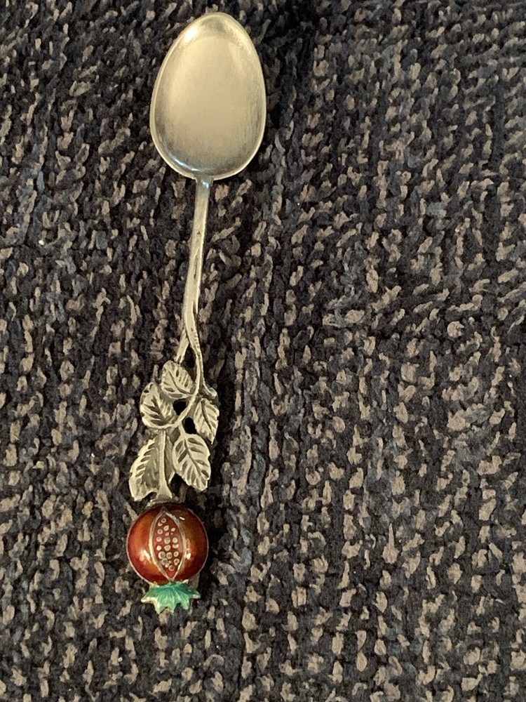 800 Silver 3.5” Granada Spoon