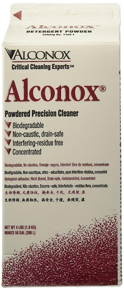Alconox Detergent Powdered Precision Cleaner Detergent - 4lbs