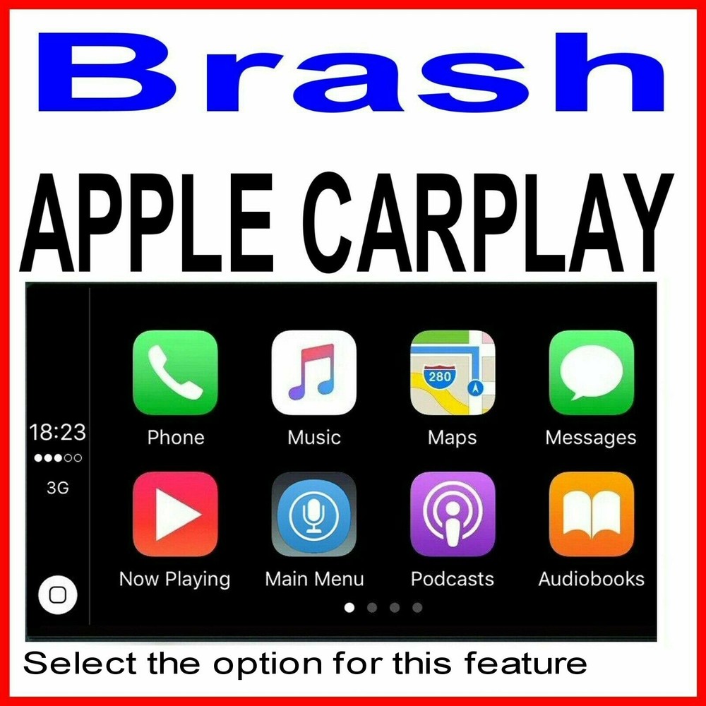 PORTABLE 7" WIRELESS APPLE CARPLAY / ANDROID AUTO REVERSING CAMERA SUITS ARBATH