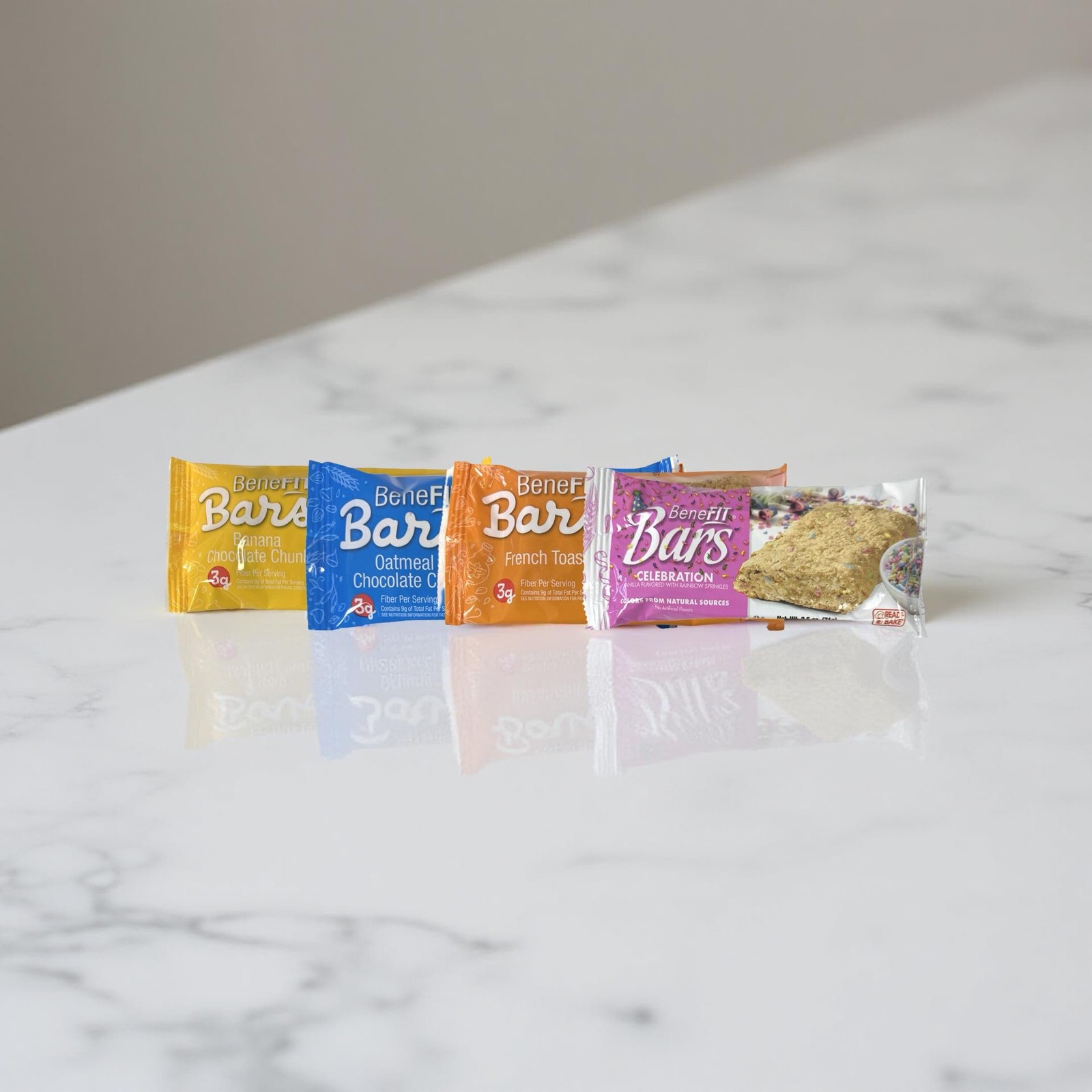 J and J Snack BANANA Chocolate Chunk Readi Bake Benefit Breakfast Bar -- 48 per