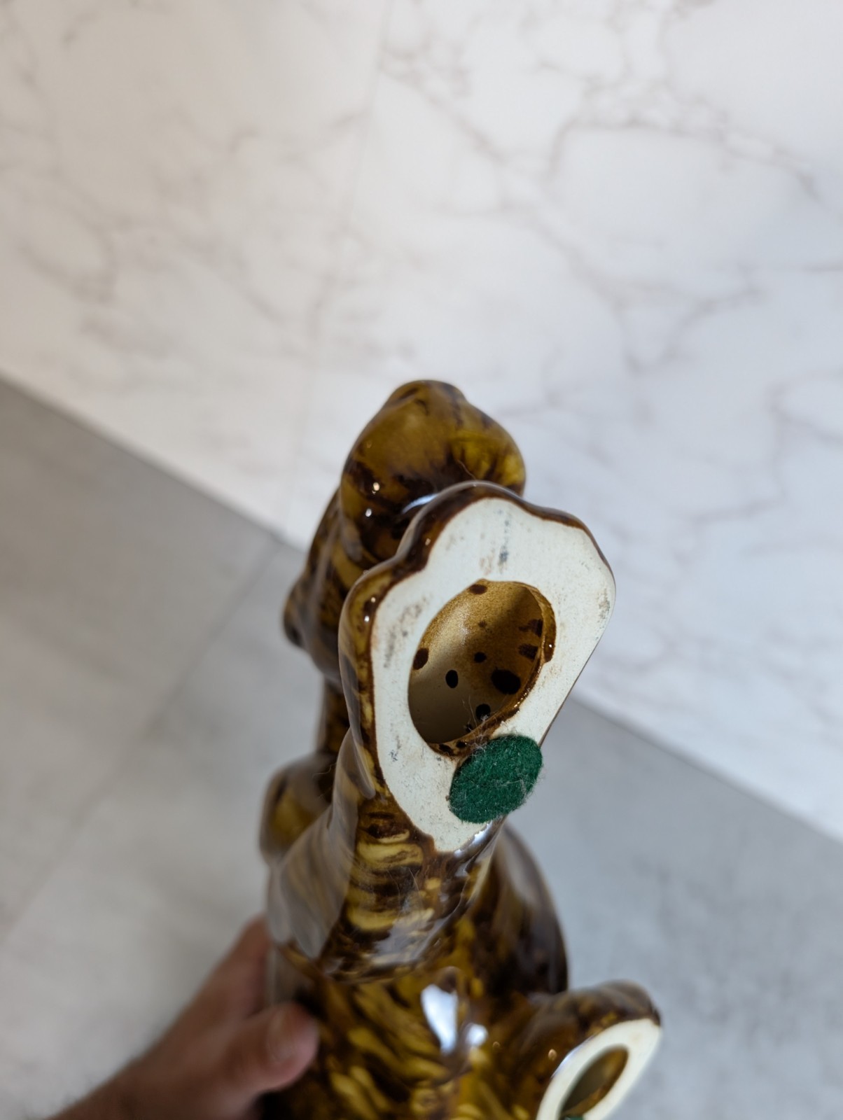 Rare ROYAL HAEGER Art Deco Stalking SPOTTED Leopard 24" BEAUTIFUL