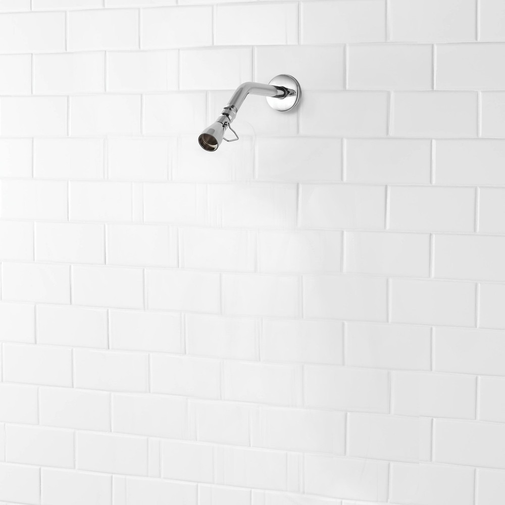 Mainstays Water Conserving Showerhead in Chrome