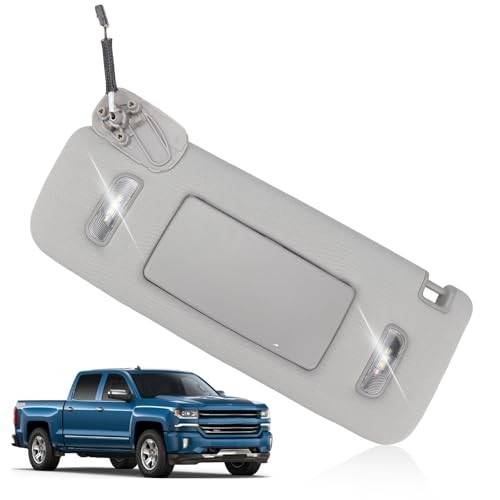23459655 Left Driver Side Sun Visor SunVisor Replacement for Chevy Tahoe