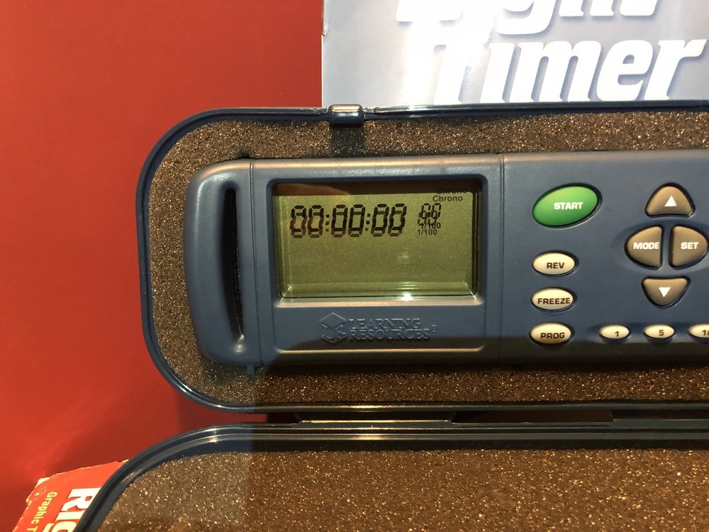 Learning Resources Right Timer LER6955 Overhead / Desktop Timer Free US Shipping