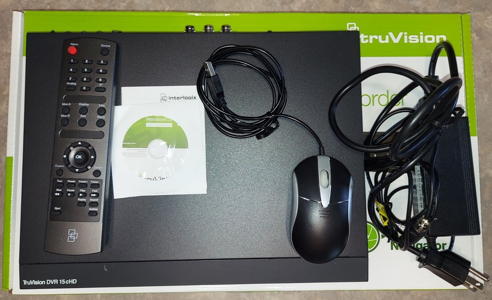 GE Security Model No. TruVision DVR 15cHD