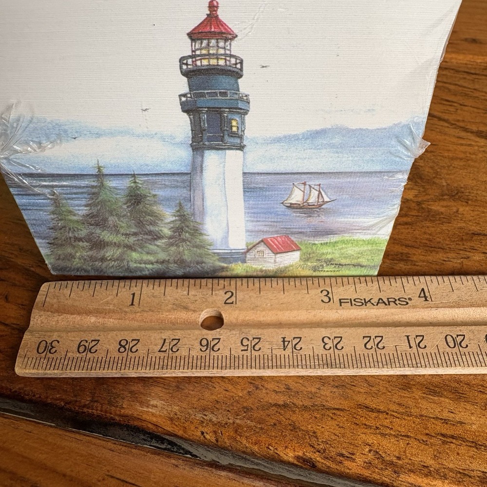 Vintage Note Cube Lighthouse Quartet By Wendy Wagner 700 Sheets 3.5x3.5”