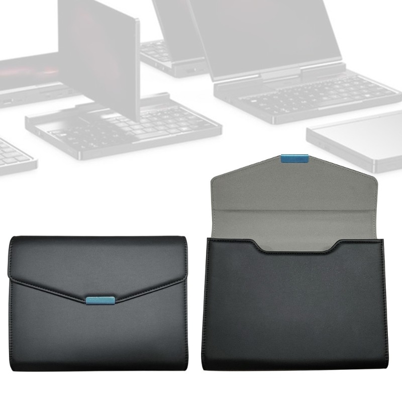 Versatile Leather Pouch For Pocket4 Mini Computer Holder Strengthened Frame