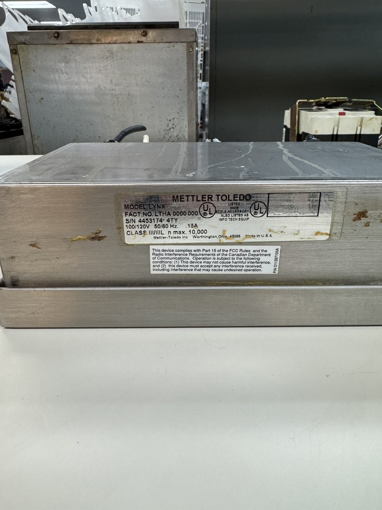 METTLER TOLEDO LYNX DIGITAL SCALE