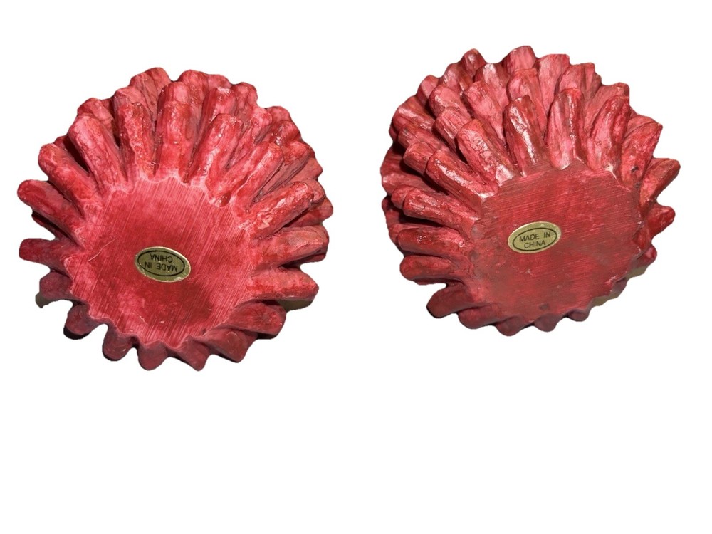 Pinecone Resin Taper Candleholders