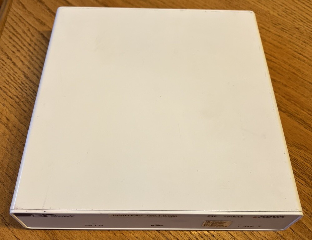 ADVA FSP 150CCt-312 Optical NET Etherjack Switch