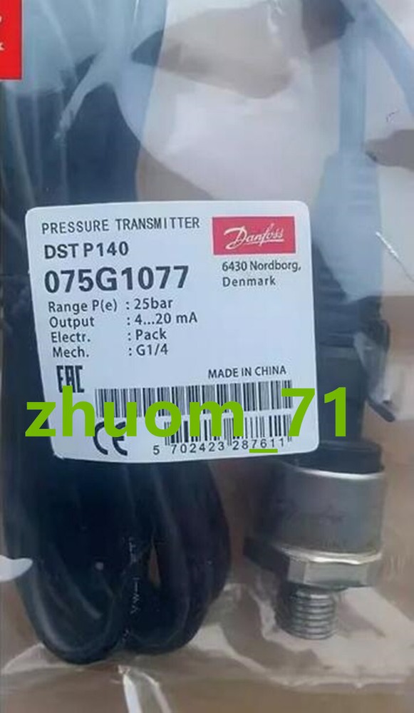 1PC Danfoss DSTP140 pressure transmitter 075G1077