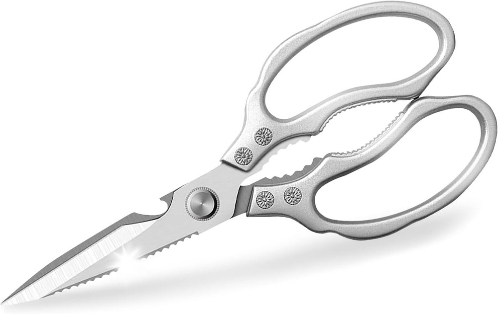 Heavy Duty Sharp Kitchen Scissors, Dishwasher Safe, Cooking Shears for Meat, ...