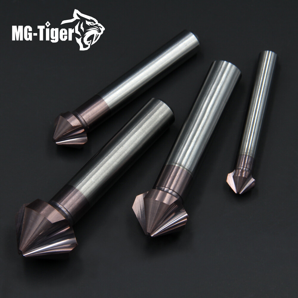 Solid Carbide DIN335C Countersink 6PCS