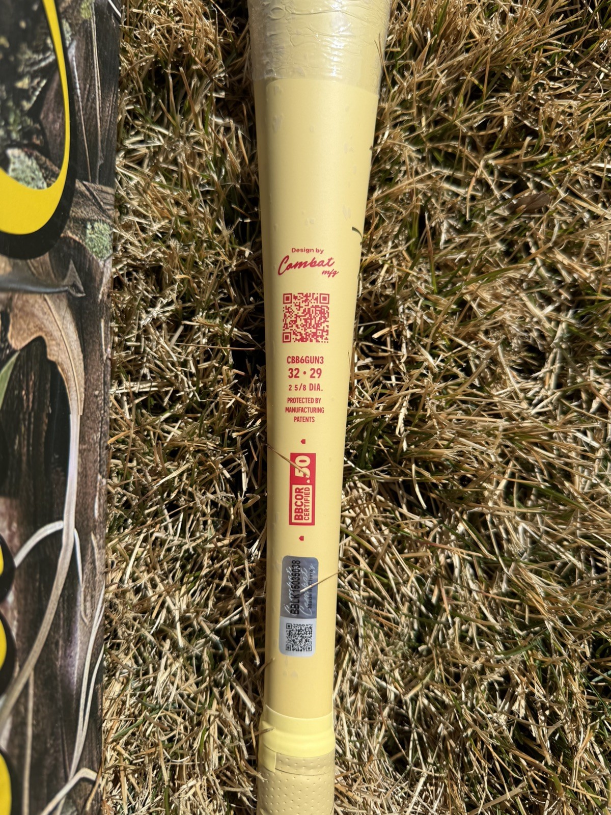 In Hand COMBAT MFG Spec A1 Big Barrels 32/29 BBCOR Baseball Bat CBB6GUN3