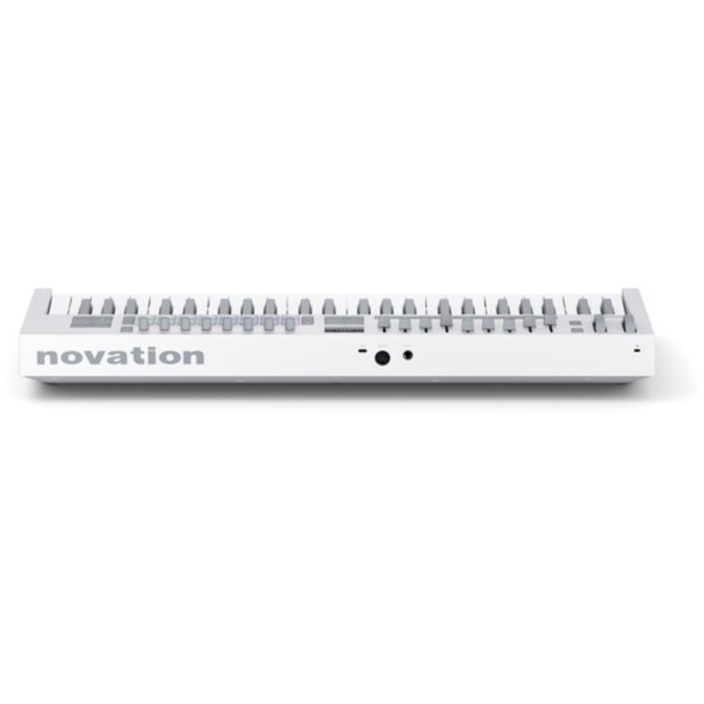 Novation Launchkey 49 MK4 USB MIDI Keyboard Controller (White, 49 Keys)