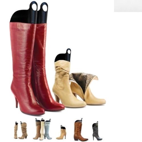 Cedarfresh 2 Pairs Boot Shapers - Durable Plastic Inserts for All Boot Styles