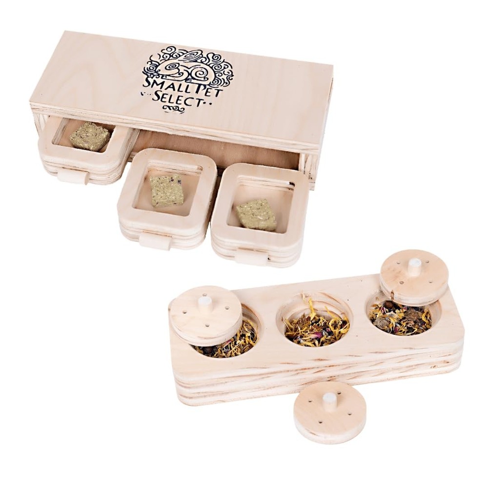 - Wooden Lid & Drawer Puzzles Bundle