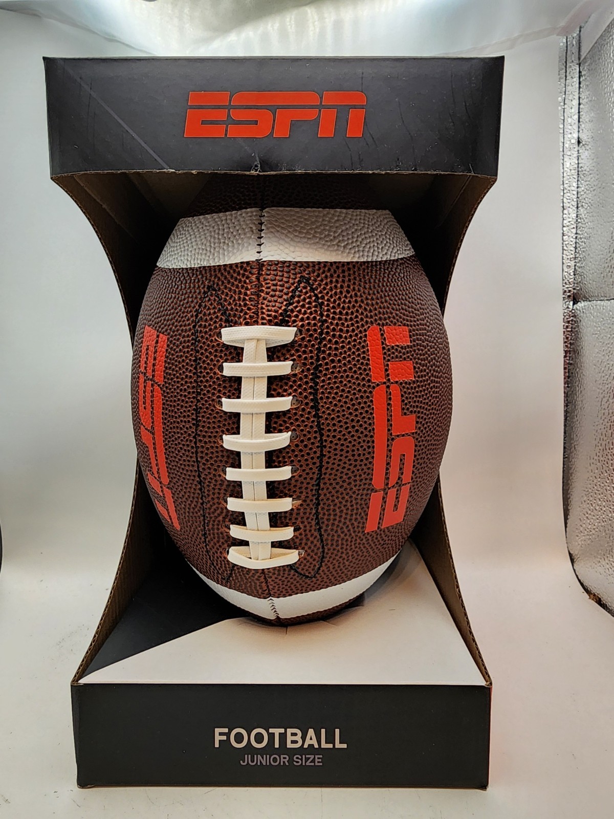 ESPN Junior Size Youth Football Composite Leather Outdoor Training Ball