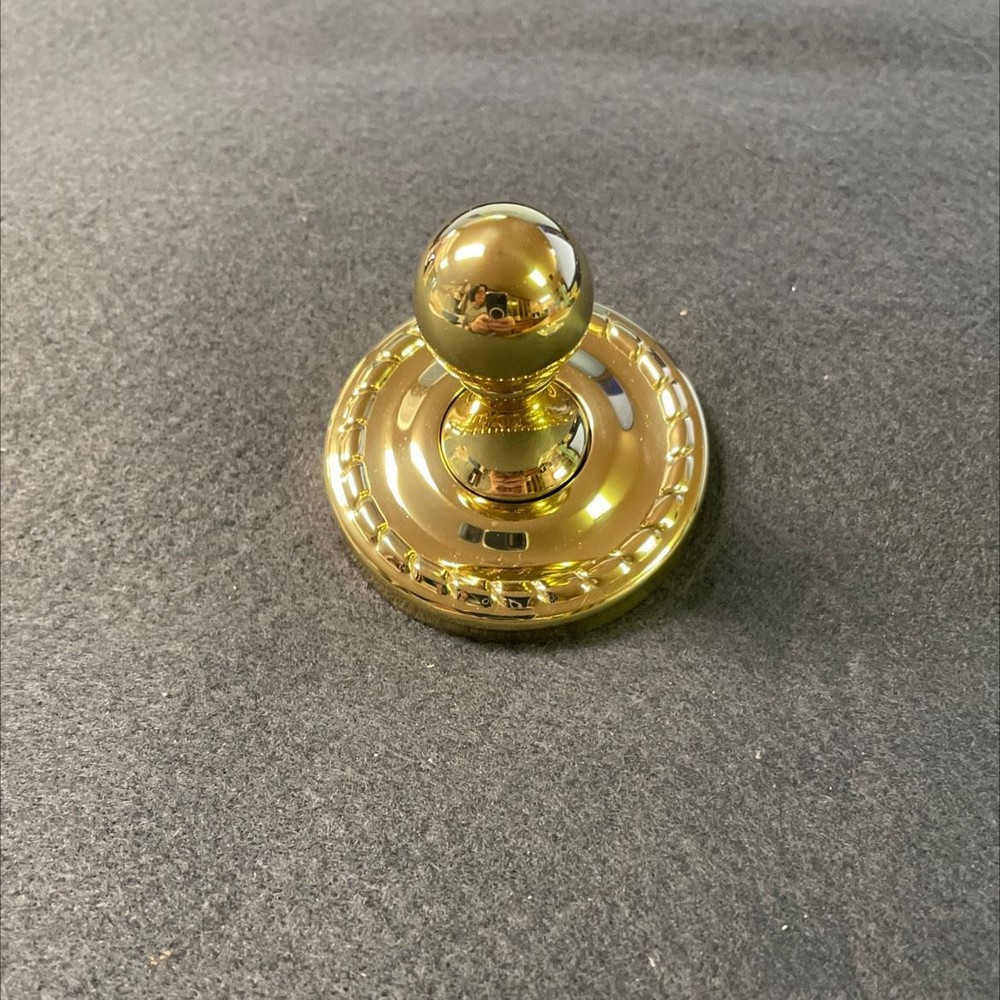 Single Robe Hook Polished Brass