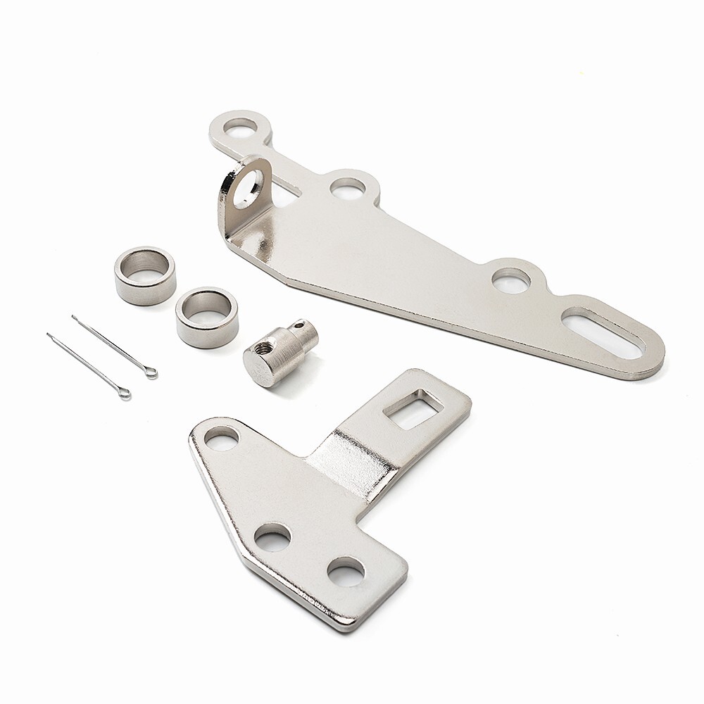 New B&M 35498 Cable Bracket & Shift Lever Kit for GM TH400 TH350 TH250