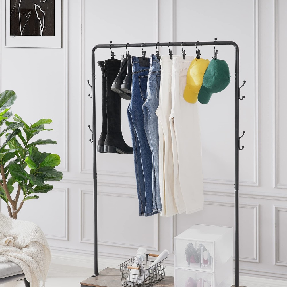 50 PCS Boot Hangers for Closet Laundry Hooks with Clips Boot Hanging Hold Cli...