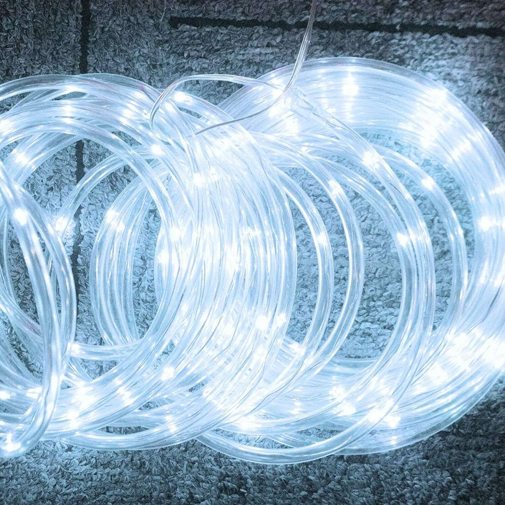LED String Light Solar Powered Garden Path Yard Decor Lamp Outdoor Waterproof US