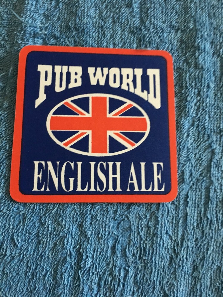Pub world english ale coaster