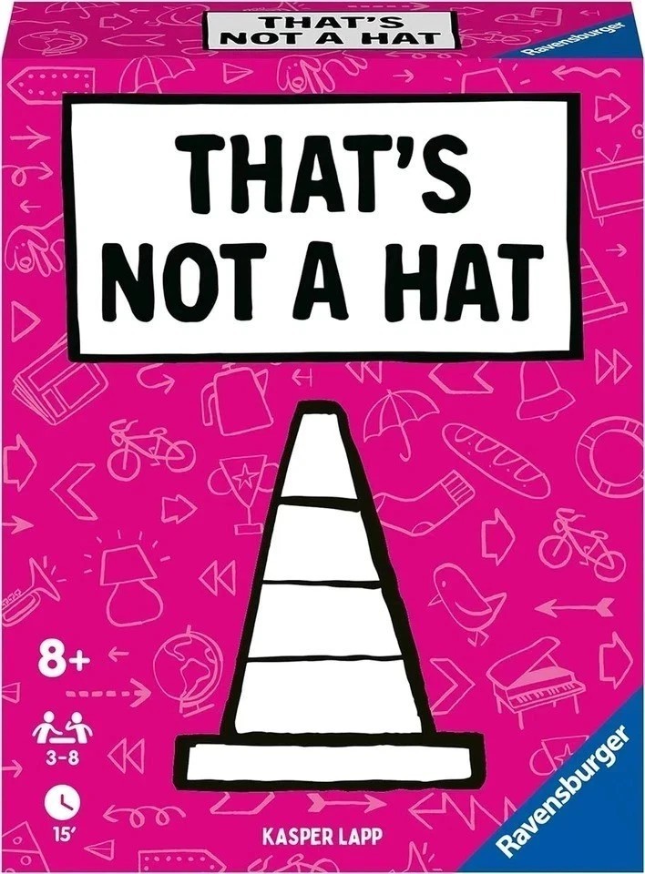That'S Not a Hat - Fun Bluffing & Memory Party Game for All Ages Components