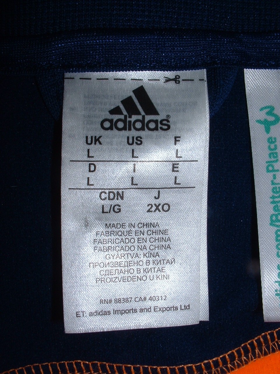 Adidas Heavyweight 2014 Boston Marathon Runner Track Jacket L / XL Mens A+ cond.