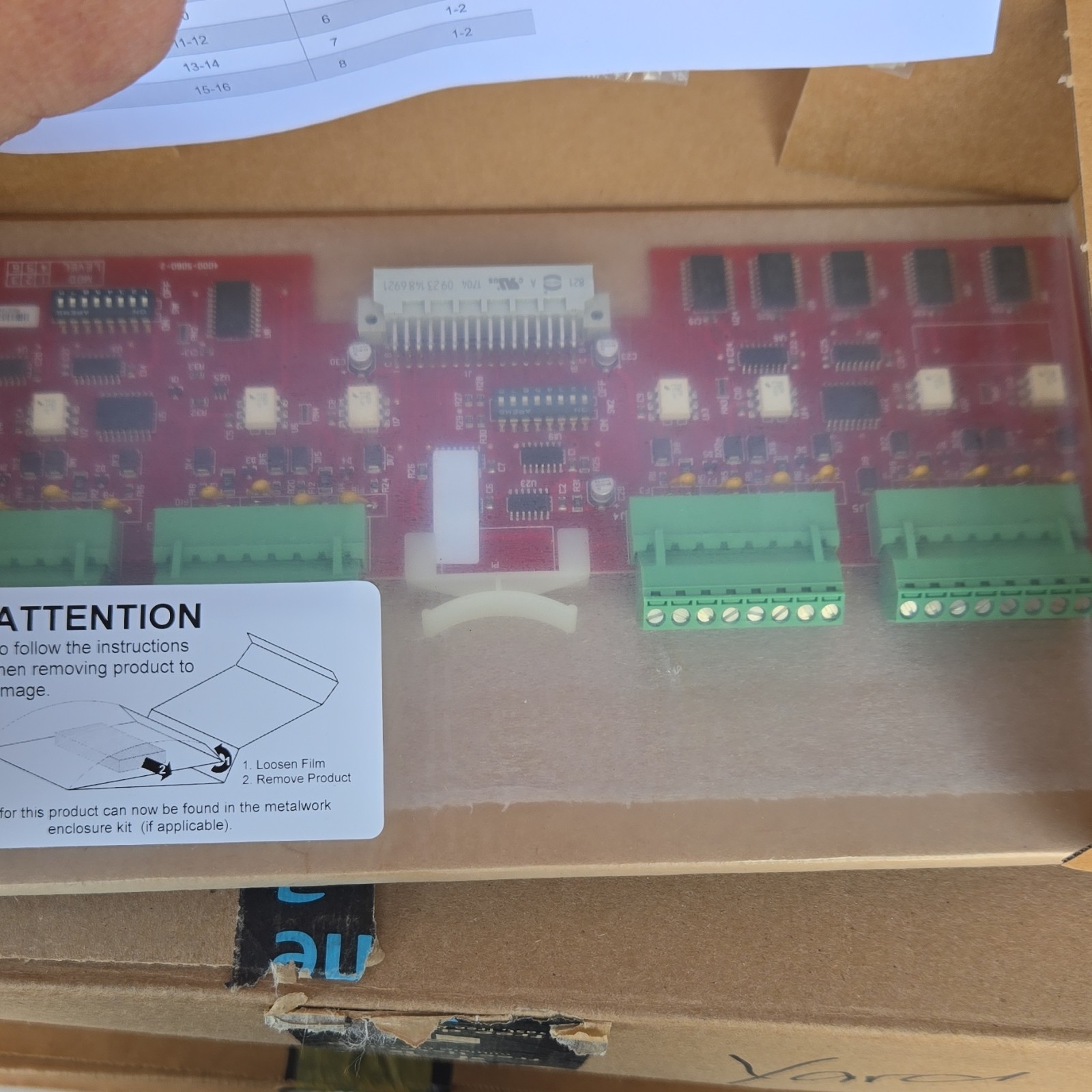 Symmetry SR-DC8 SR-DC8 8 Door F/2F Interface Access Control Board Access System